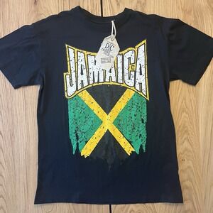 Jamaican‎ Island Rasta Flag T-Shirt  Men's Large NWT One Love